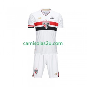 Camisolas de futebol São Paulo Criança Equipamento Principal 2025/26 Manga Curta